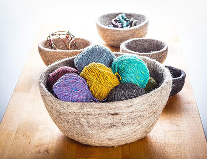 Felt Nesting Bowls - Set of 4