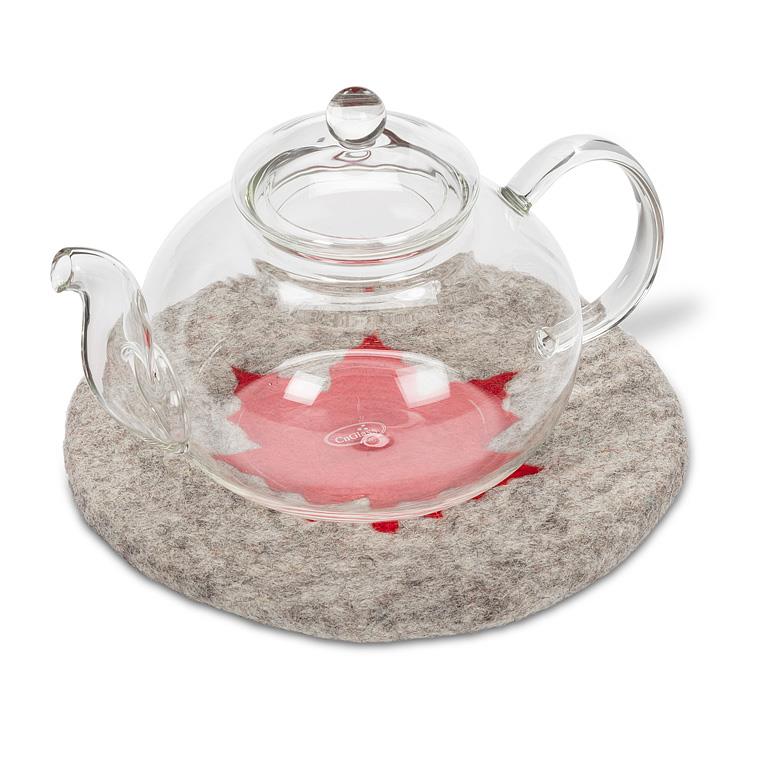 Maple Leaf Trivet 8"