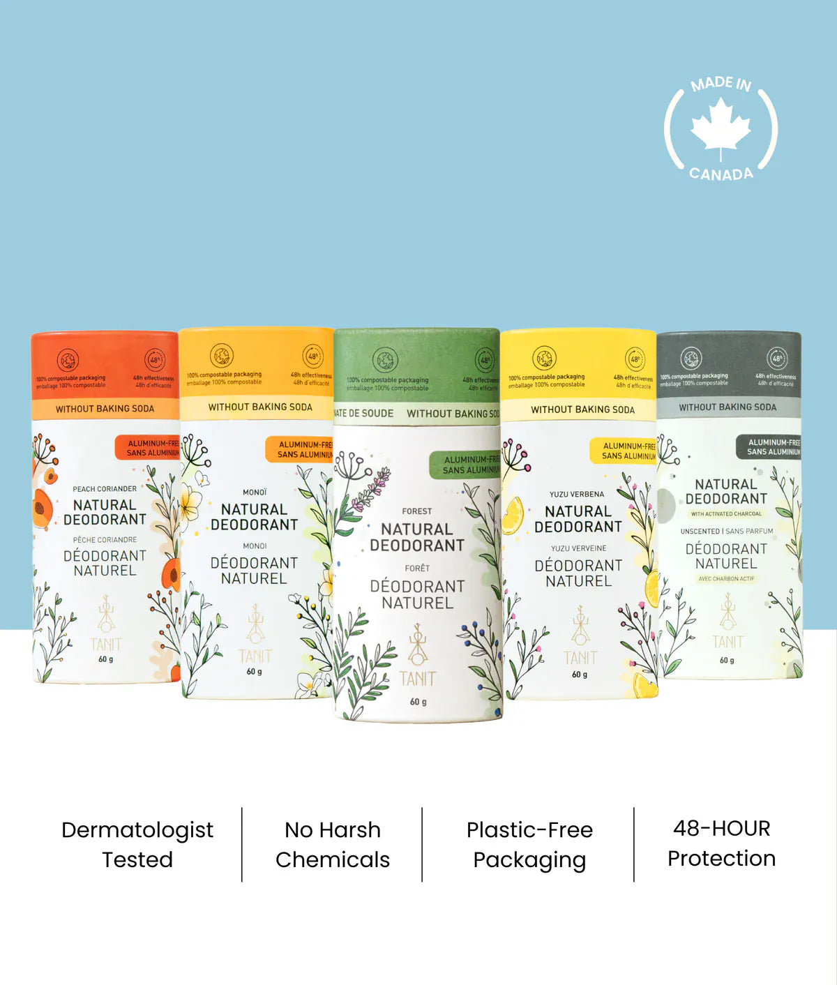 Natural Solid Deodorant - Long-Lasting Freshness & Skin Protection | prettycleanshop