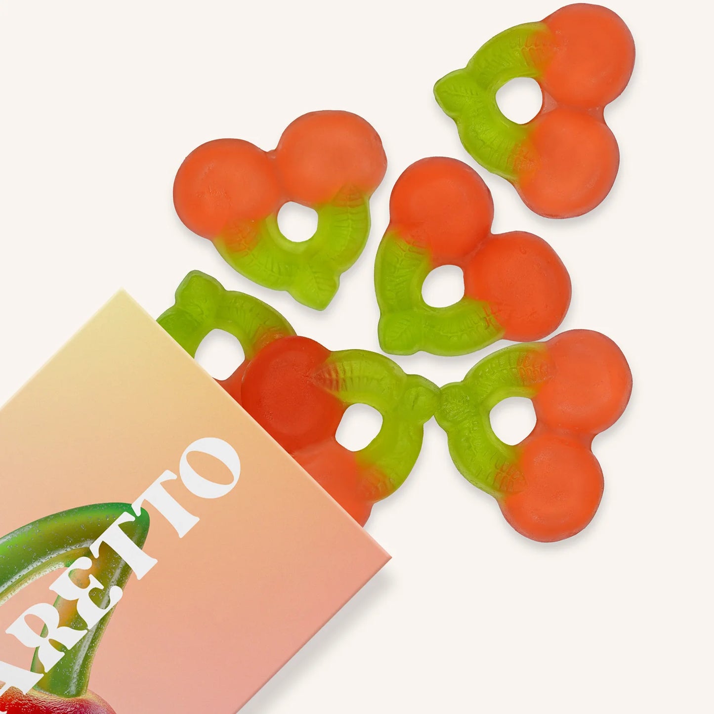 Cocktail Inspired Gummies - Amaretto Cherries