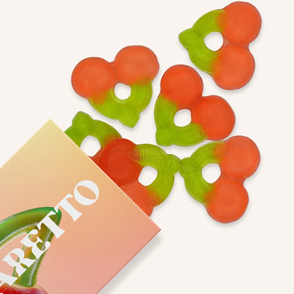 Cocktail Inspired Gummies - Amaretto Cherries