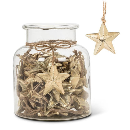 Gold Simple Star Ornament
