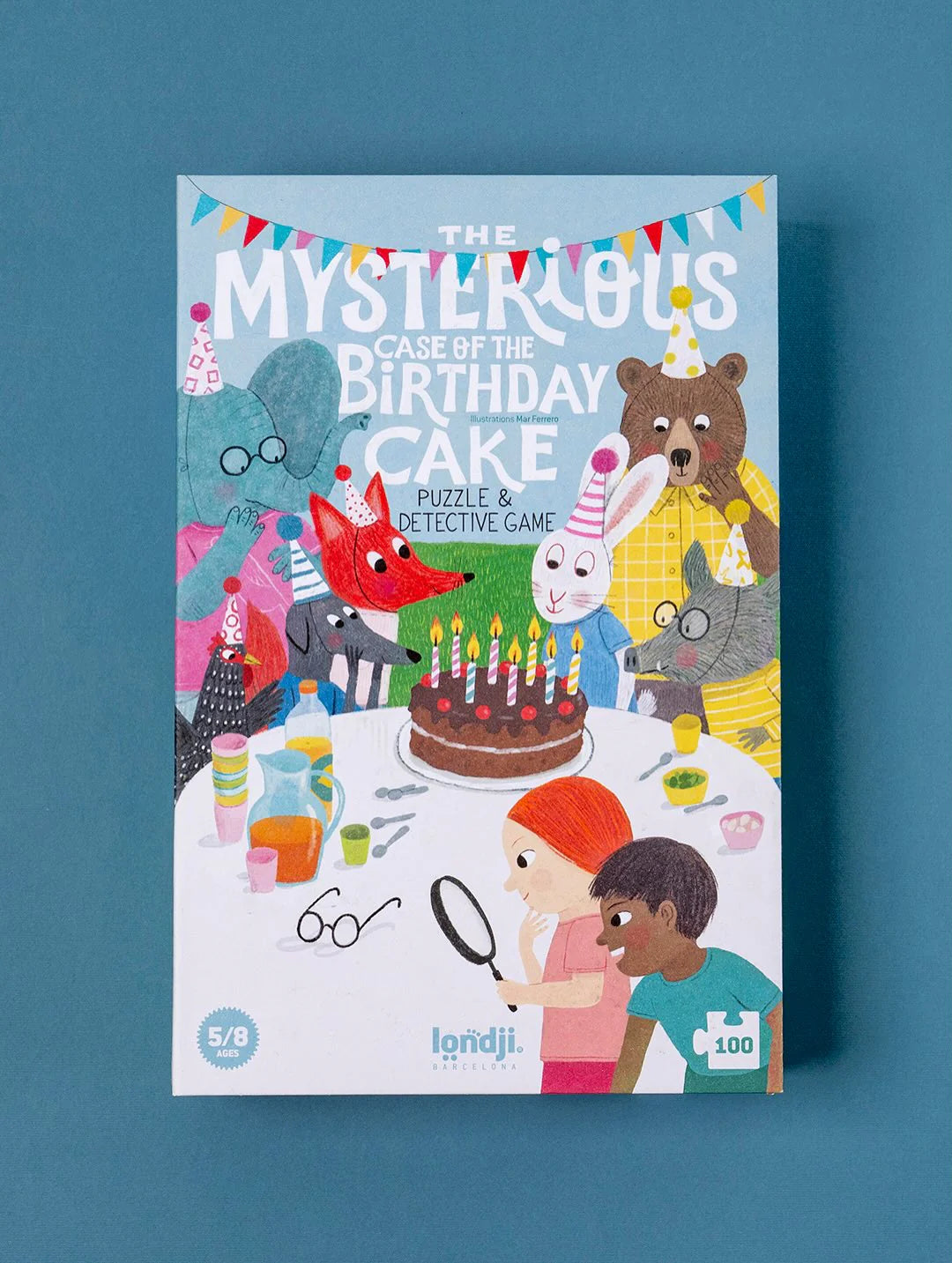 The Mysterious Case of the Birthday Cake Puzzle and Detective Game