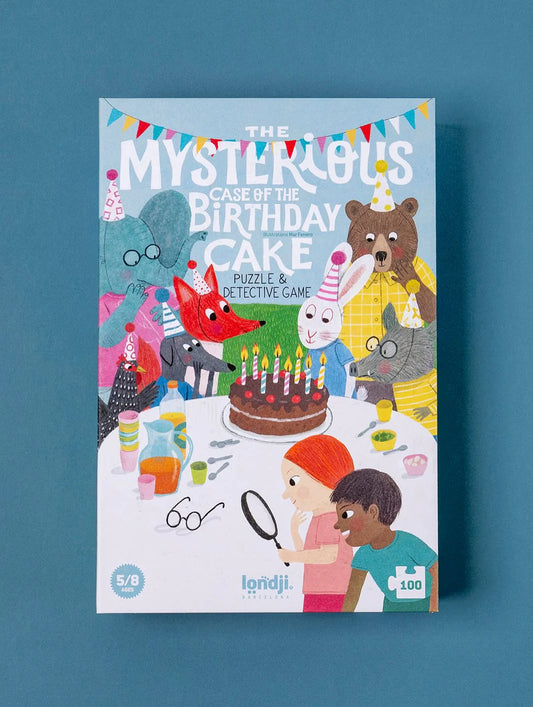 The Mysterious Case of the Birthday Cake Puzzle and Detective Game