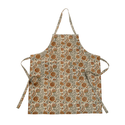 Rosalind Block Print Apron