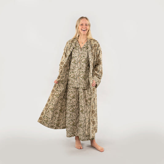 Pallavi Block Print Pyjama Set