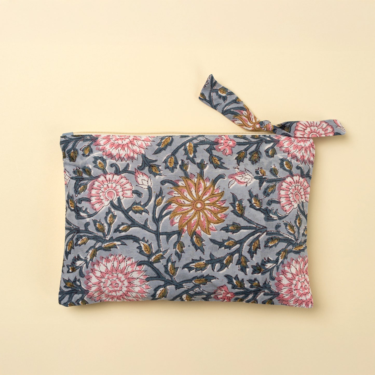 Block Print Pouch