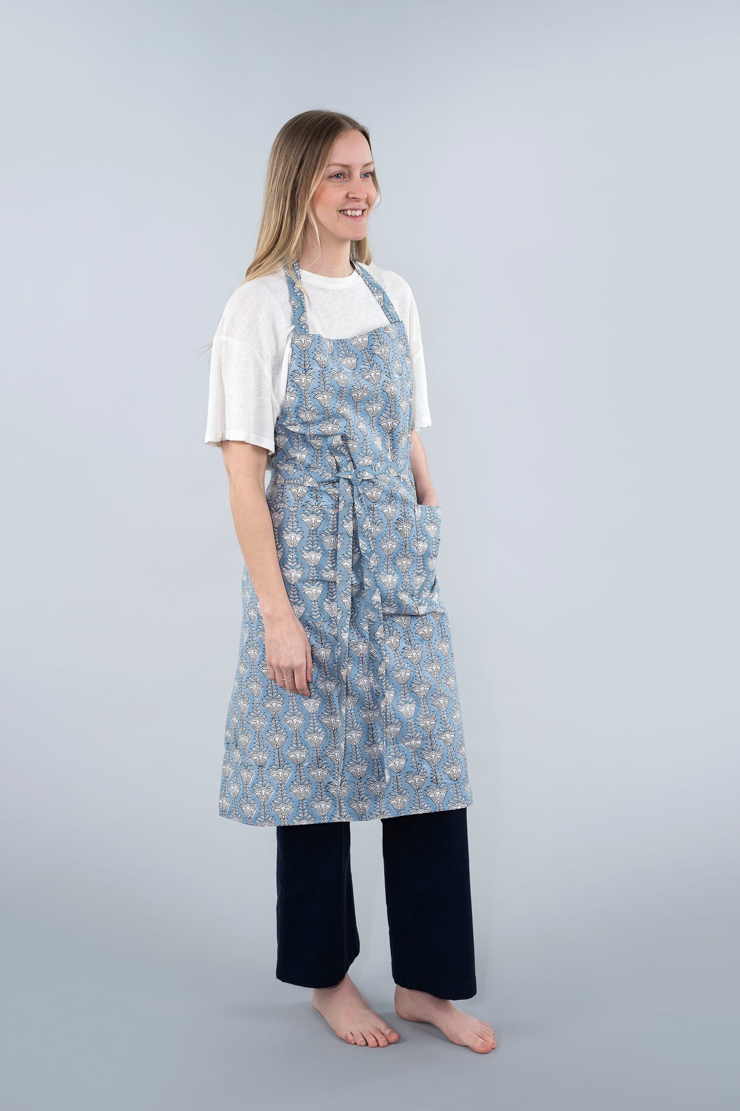 Block Print Apron | prettycleanshop