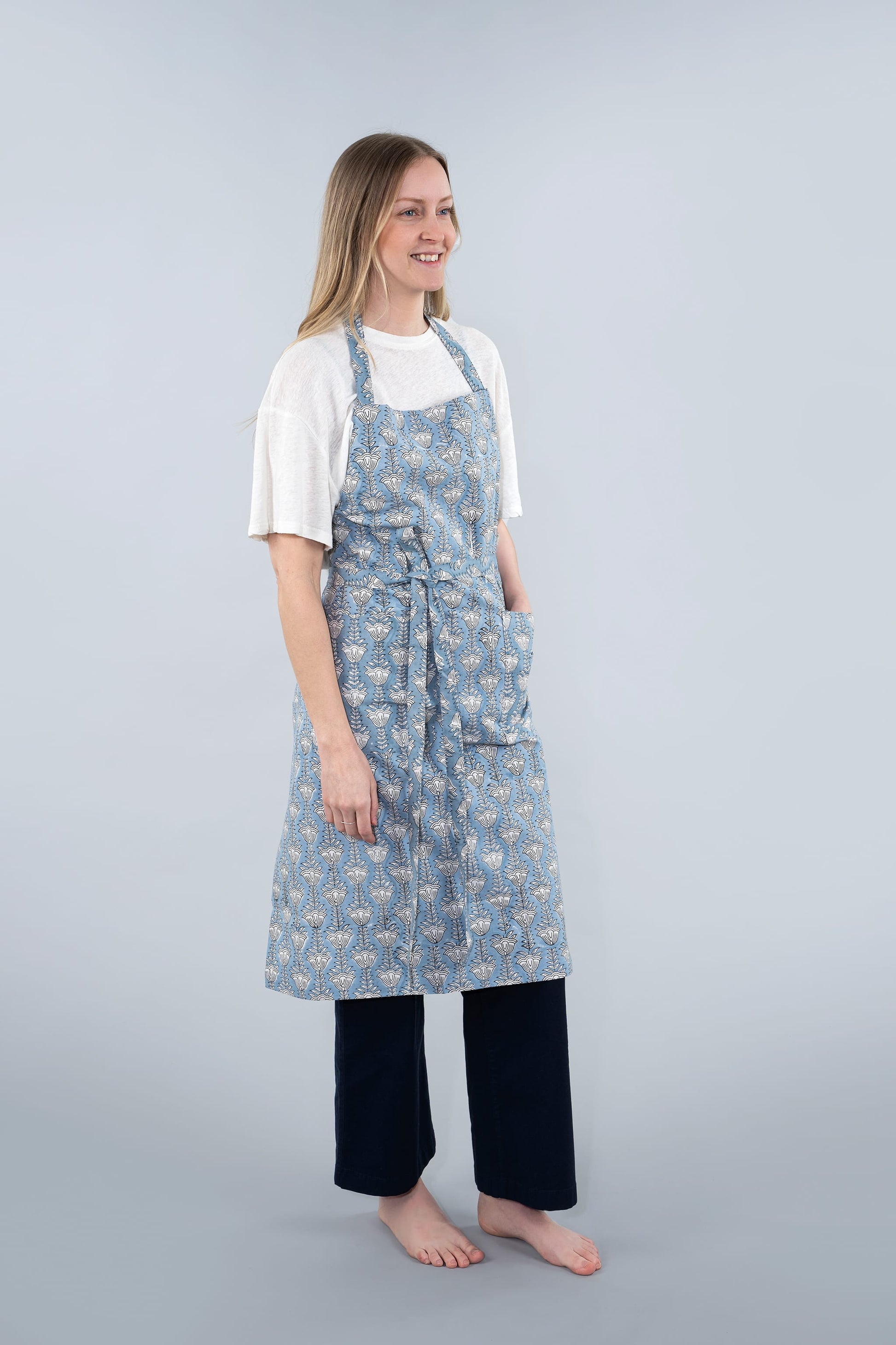 Block Print Apron | prettycleanshop