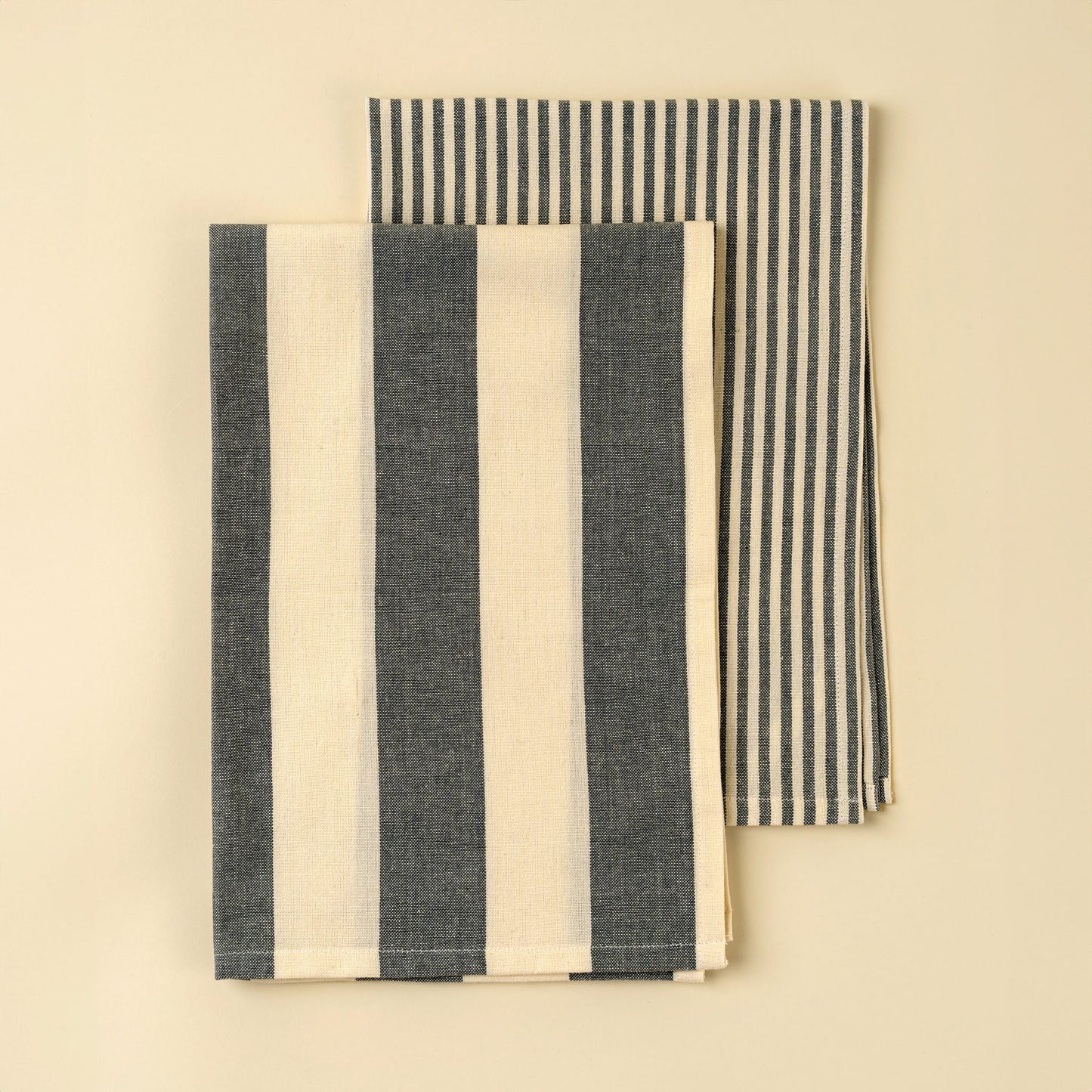 Hampton Stripe Tea Towels - Set of 2 | prettycleanshop