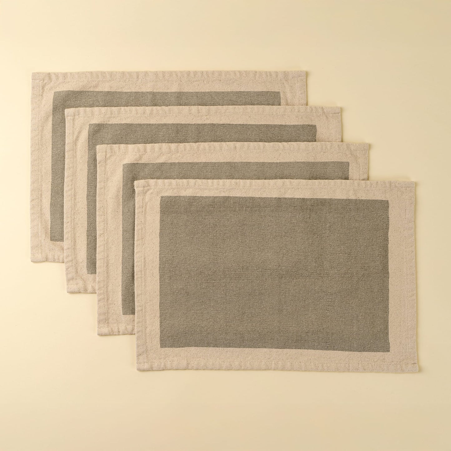 Canvas Placemats (Set of 4) | prettycleanshop
