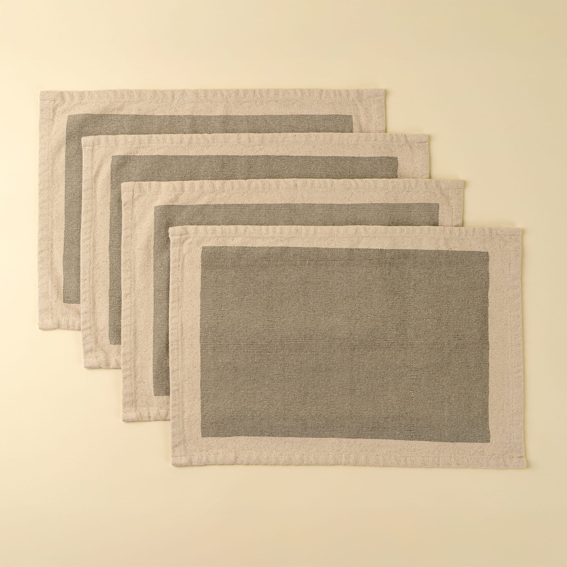 Canvas Placemats (Set of 4) | prettycleanshop