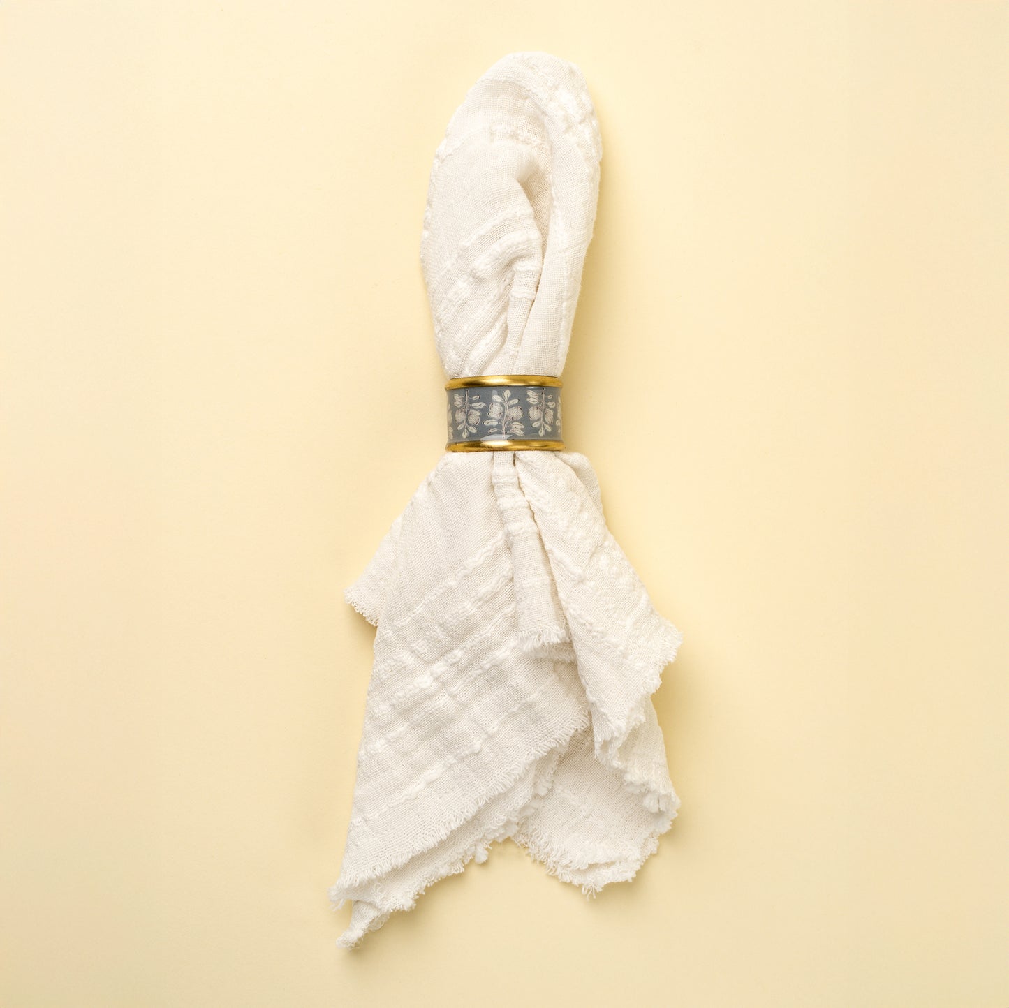 Arbor Enameled Napkin Ring