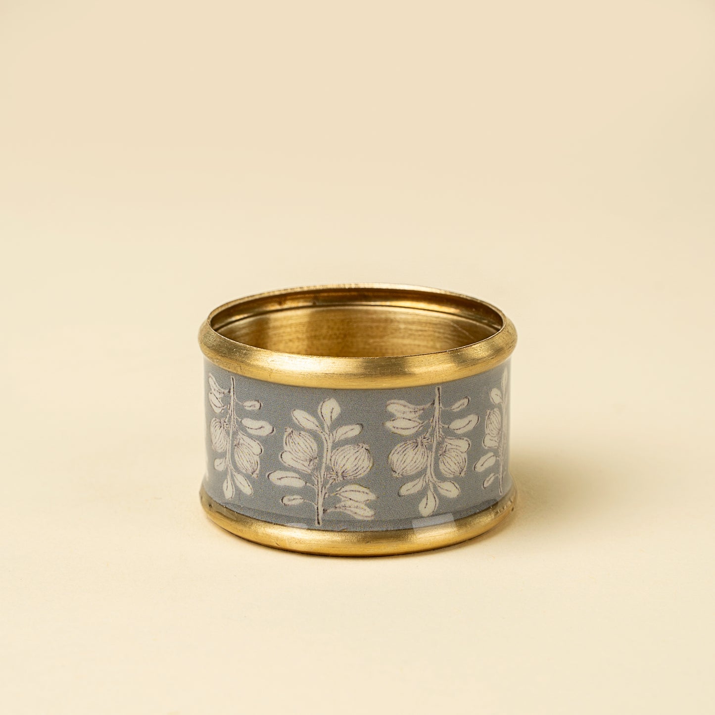 Arbor Enameled Napkin Ring