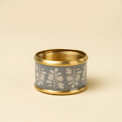 Arbor Enameled Napkin Ring
