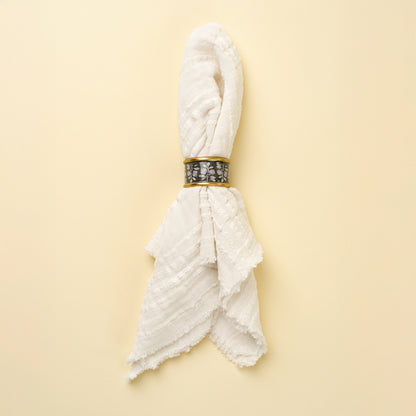 Arbor Enameled Napkin Ring