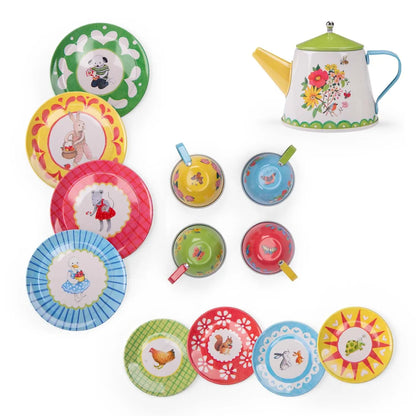 Grande Famille - Metal Tea Set | prettycleanshop