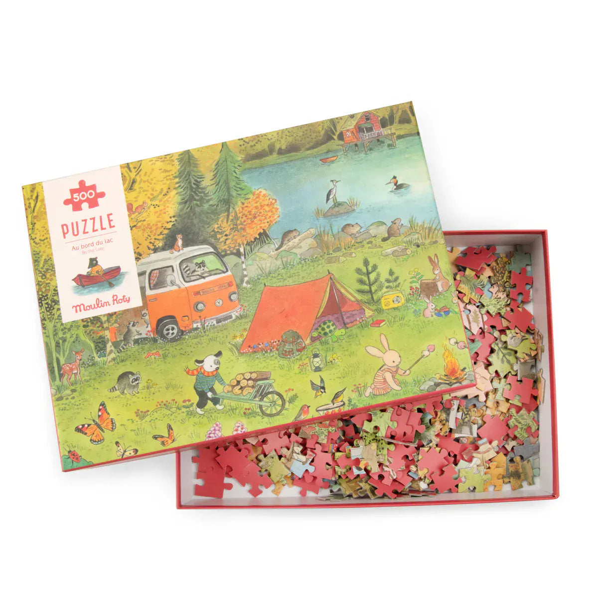 Grand Famille Lake House Puzzle - 500 pcs | prettycleanshop