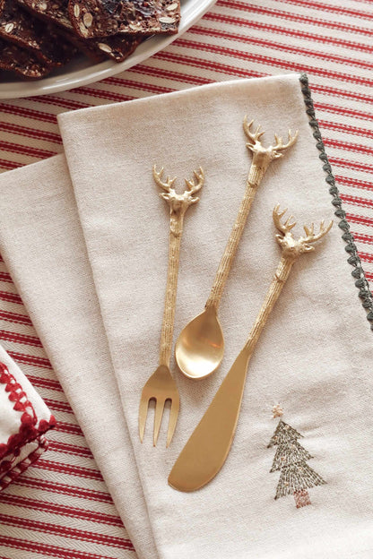 Gilded Stag Cheese Set of 3-Pretty Clean Shop