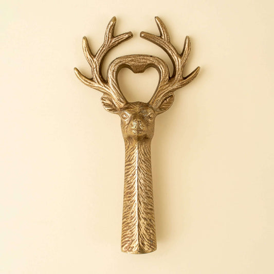 Gilded Stag Bottle Opener-Pretty Clean Shop