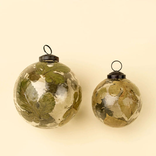 Luna Leaf Holiday Ornament-Pretty Clean Shop