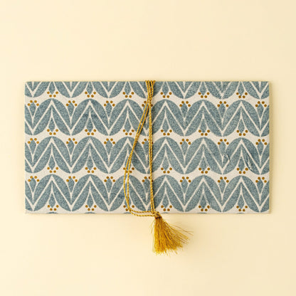 Laurel Block Print Envelope/Card