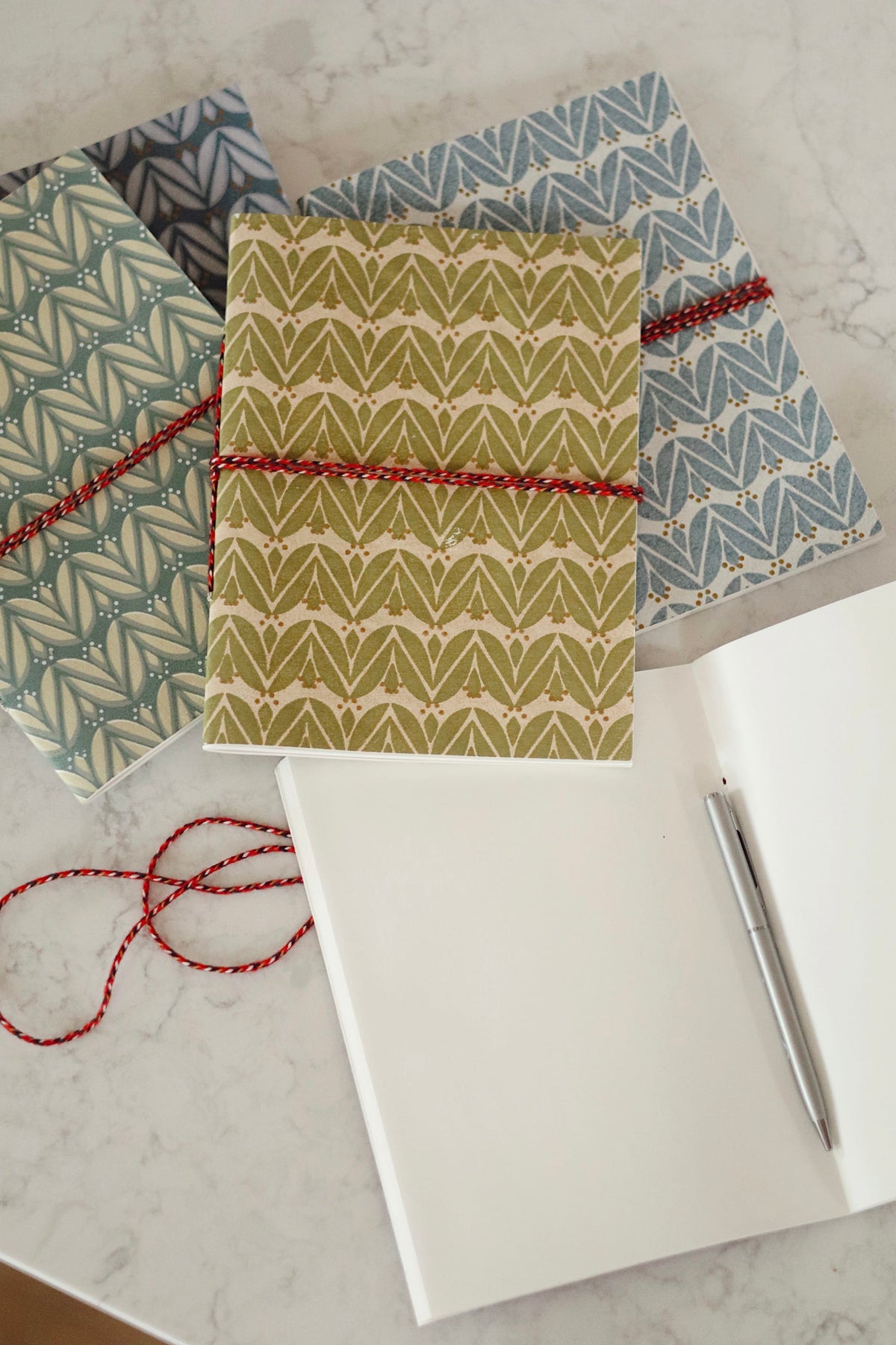 Laurel Block Print Notebook