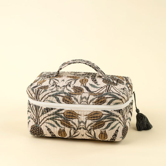 Tropicana Quilted Vanity Bag
