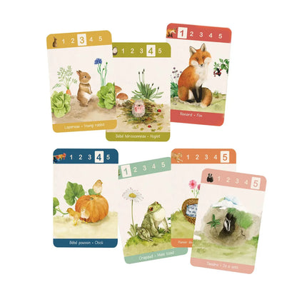 Le Jardinier Happy Families Word Game | prettycleanshop