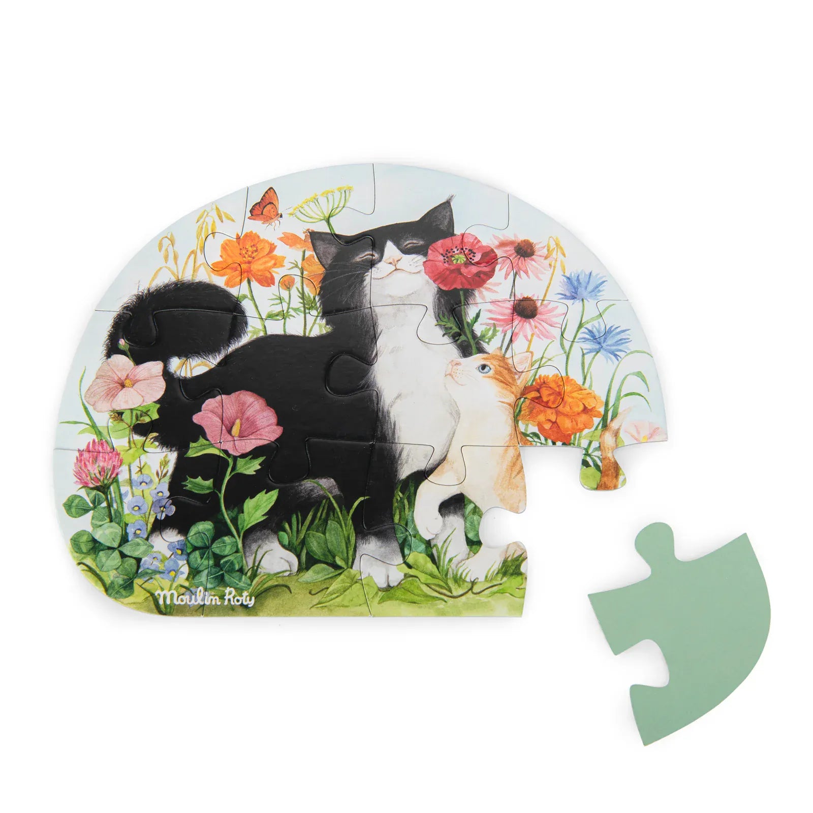 Grand Famille Animal Mini Puzzles - Set of 4 x 12pcs | prettycleanshop