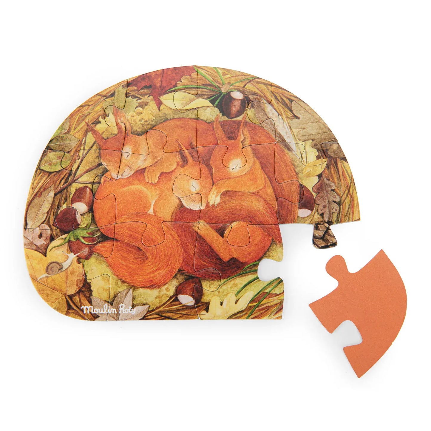 Grand Famille Animal Mini Puzzles - Set of 4 x 12pcs | prettycleanshop