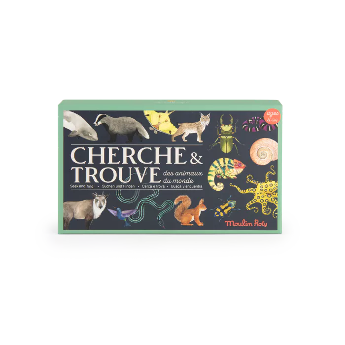 Cherche & Trouve - Find & Seek - Animals of the Worls