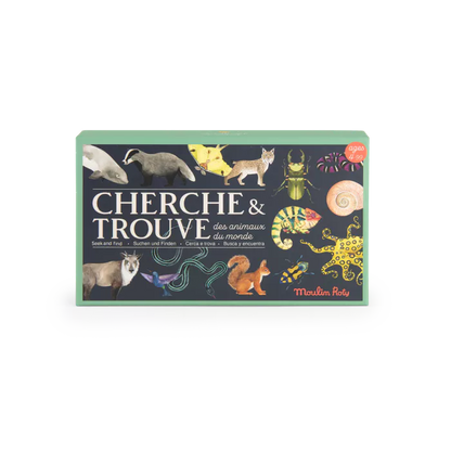 Cherche & Trouve - Find & Seek - Animals of the Worls