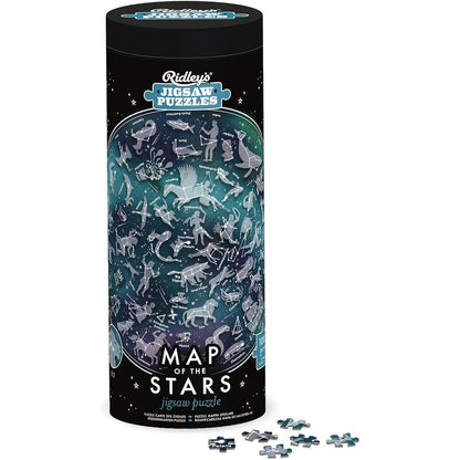 Map of the Stars 1000 Jigsaw Puzzle by Ridley's