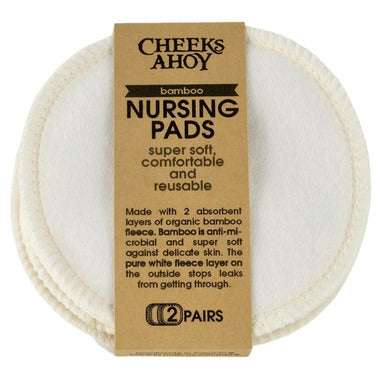 Reusable Nursing Pads - 2 pairs