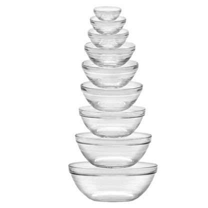 Lys Stackable Mixing Bowls - Set Of 9