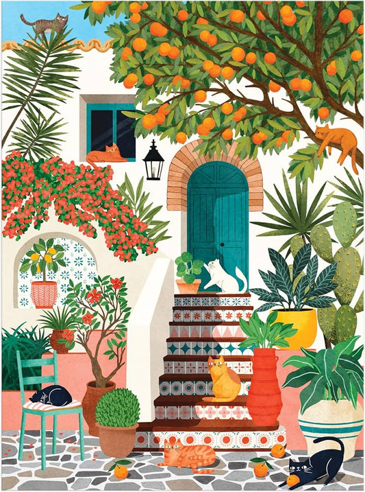 Mediterranean Cats 1000 Puzzle