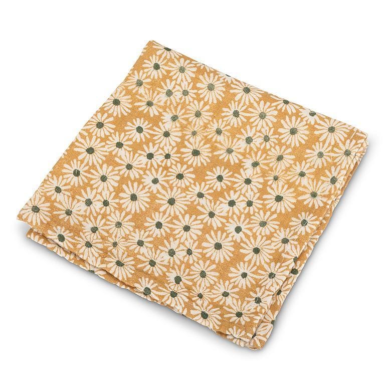 Cotton Napkins Yellow Daisy - Set of 4 | prettycleanshop