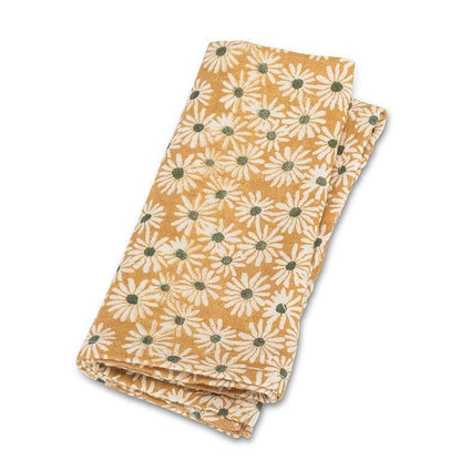 Cotton Napkins Yellow Daisy - Set of 4 | prettycleanshop