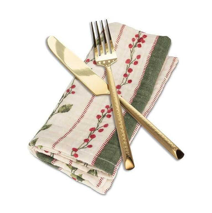 Cotton Holiday Napkins - Set of 4-Pretty Clean Shop