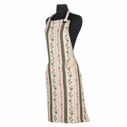 Hollyberry Stripes Apron-Pretty Clean Shop