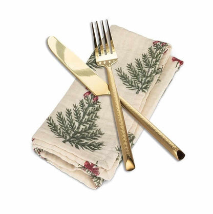 Cotton Holiday Napkins - Set of 4-Pretty Clean Shop