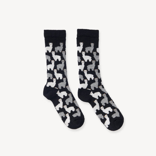 Alpaca Socks - Herd - Black