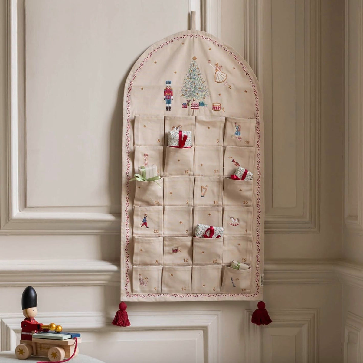 Christmas Fabric Advent Calendar - The Nutcracker