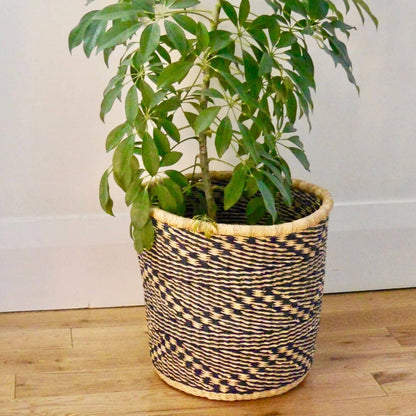 African Plant Pot Basket - Tall Large
