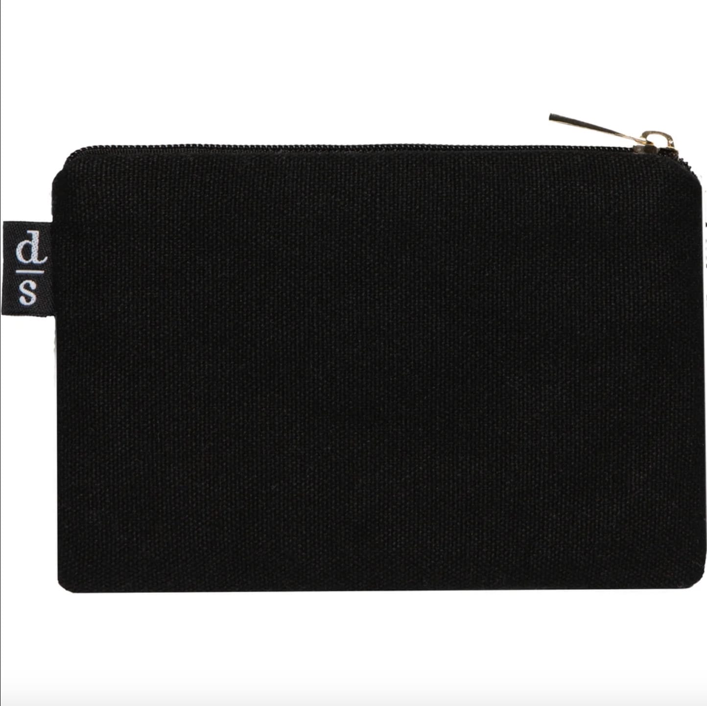 Beaded Cotton Canvas Zipper Pouch - Amulet