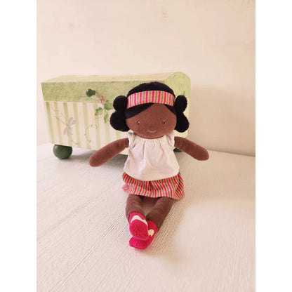 Amy with Black Hair in Presentation Box - Tikiri Toys
