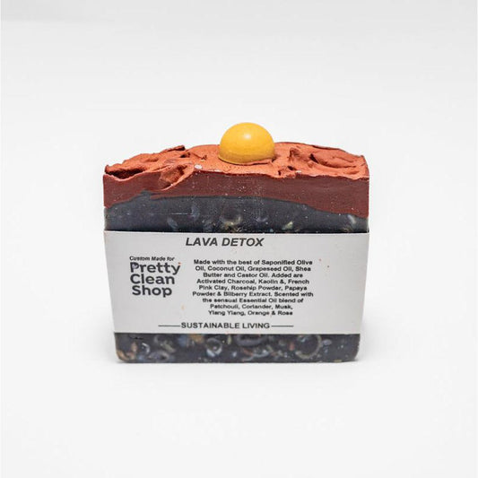 Artisanal Soap Bar Lava Detox