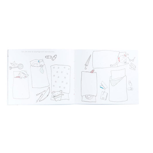 Aujourd'Hui Colouring Book-Art & Drawing Toys-Pretty Clean Shop