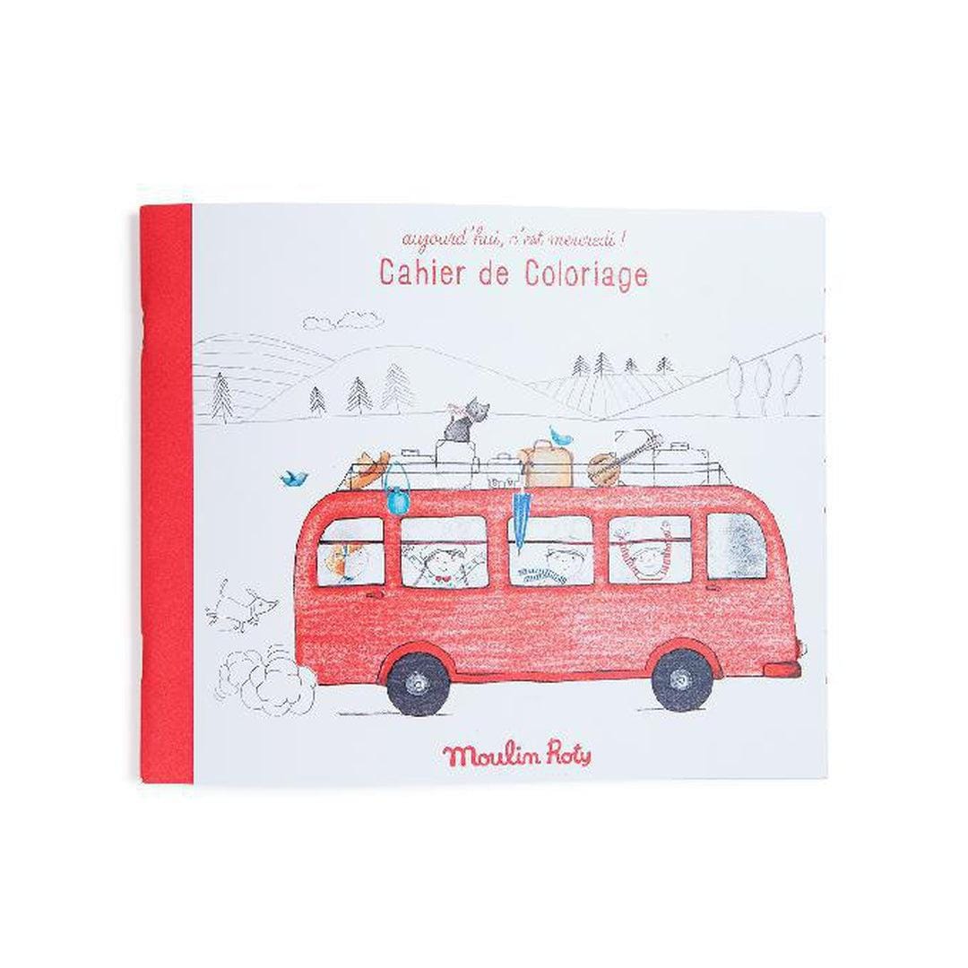 Aujourd'Hui Colouring Book-Art & Drawing Toys-Pretty Clean Shop